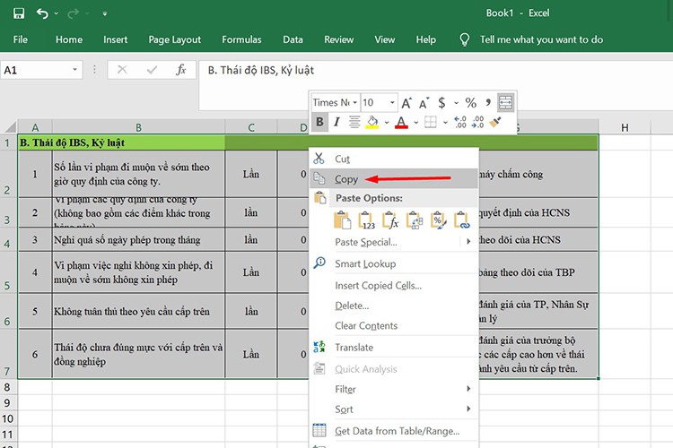 Tổng hợp 5 cách chuyển Excel sang Word: Thủ thuật đơn giản dân văn phòng nên biết (Hình 7)
