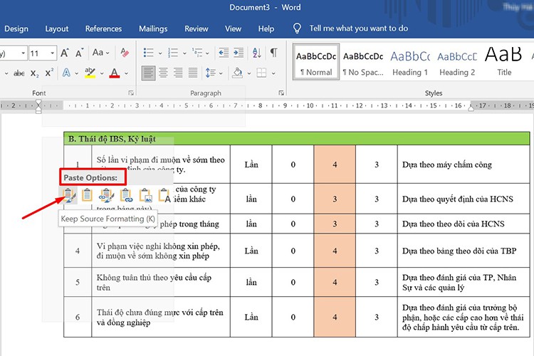 Tổng hợp 5 cách chuyển Excel sang Word: Thủ thuật đơn giản dân văn phòng nên biết (Hình 8)