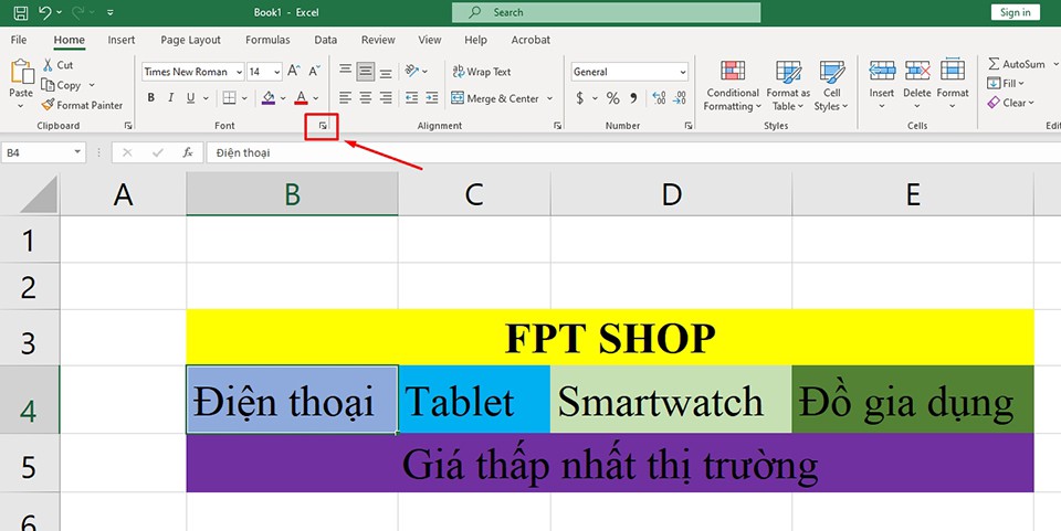 Cách gạch ngang chữ trong Excel - Ảnh 03