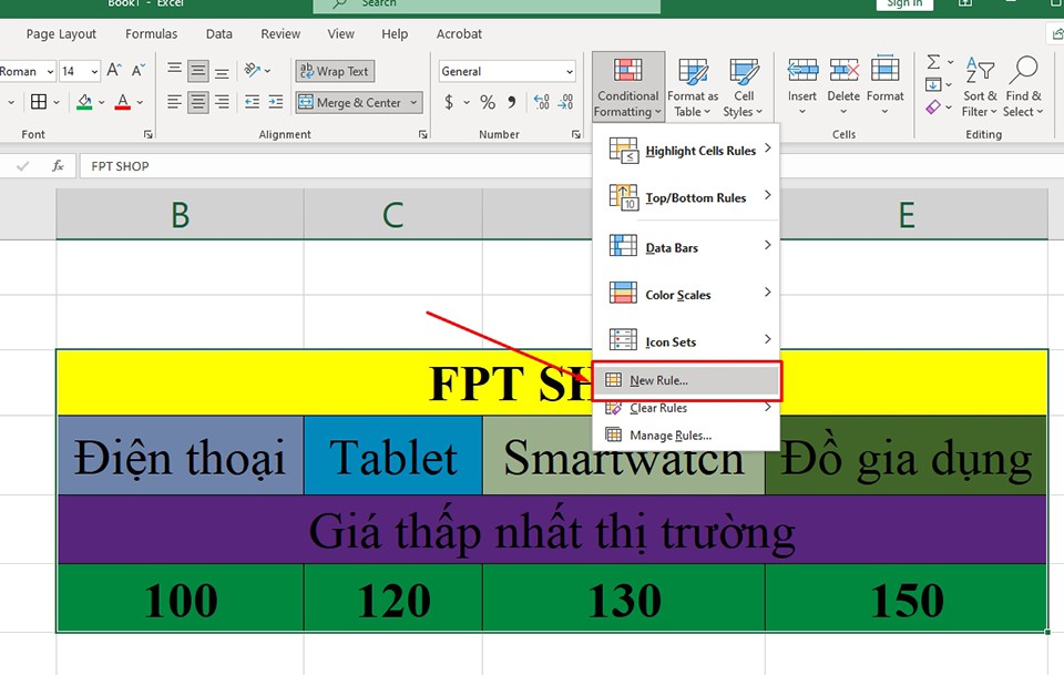 Cách gạch ngang chữ trong Excel - Ảnh 14