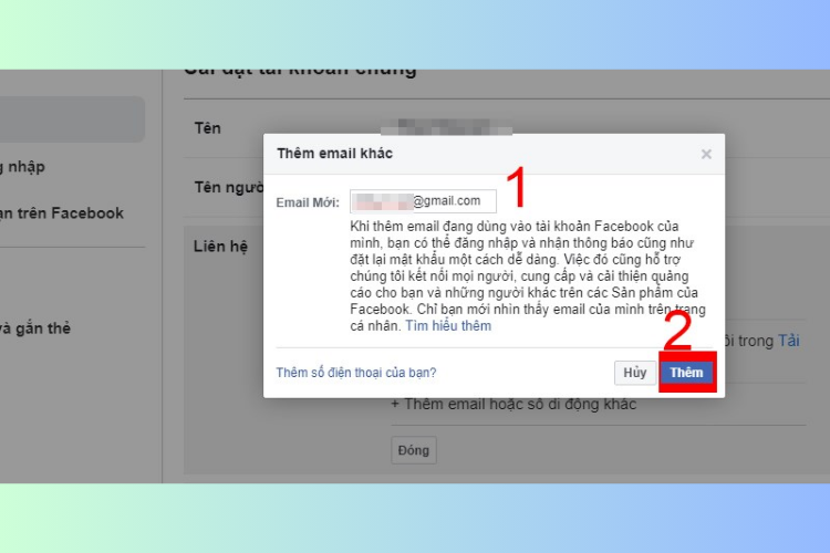 Tìm hiểu cách đổi email Facebook cực đơn giản