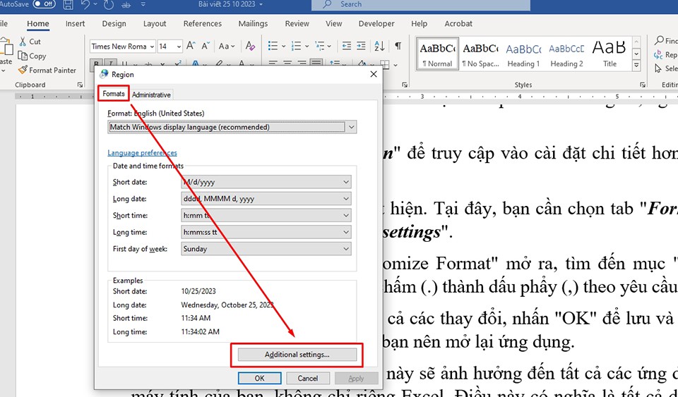 Đổi dấu chấm thành phẩy trong Excel - Ảnh 15