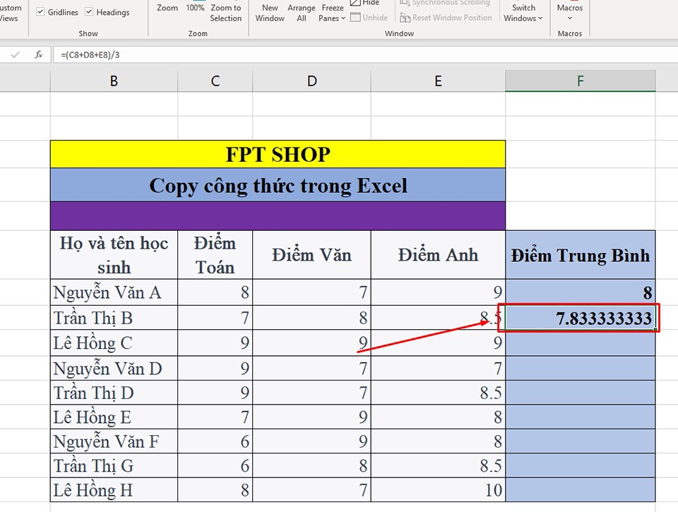 Copy formulas in Excel - Image 04