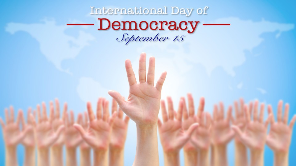 Ngày 15/9 Dương lịch - Ngày quốc tế dân chủ