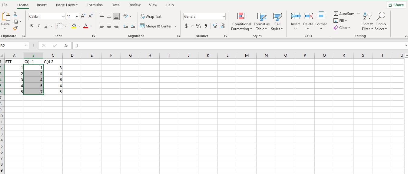 Các công thức tính tổng trong Excel đơn giản 02