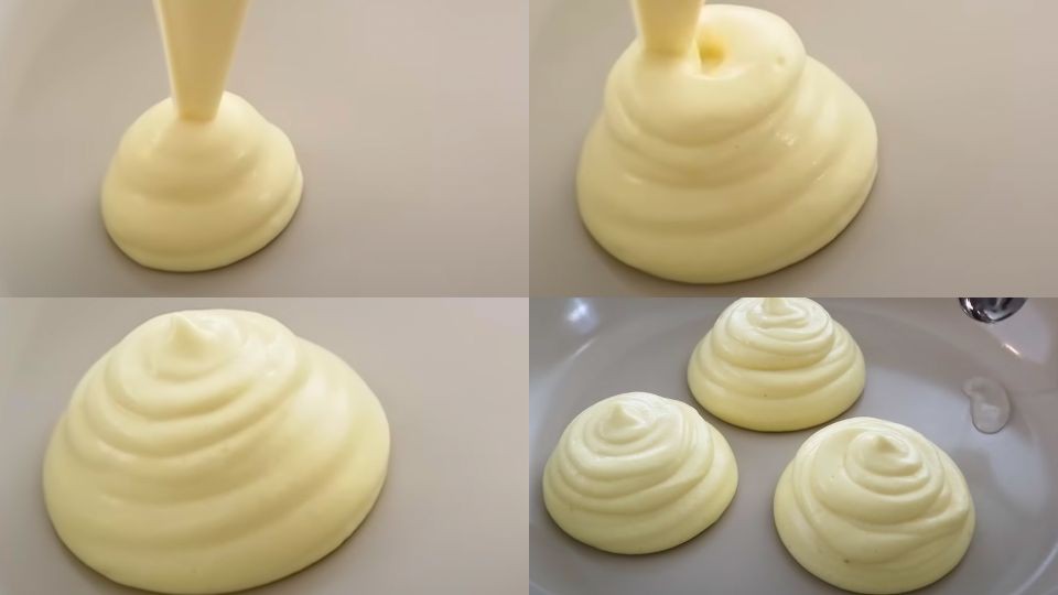 Cách chiên bánh Souffle Pancake