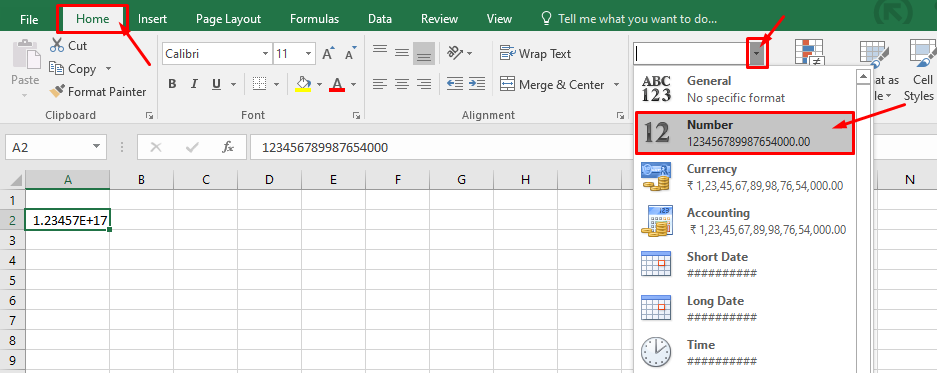 Tắt làm tròn trong Excel (3)