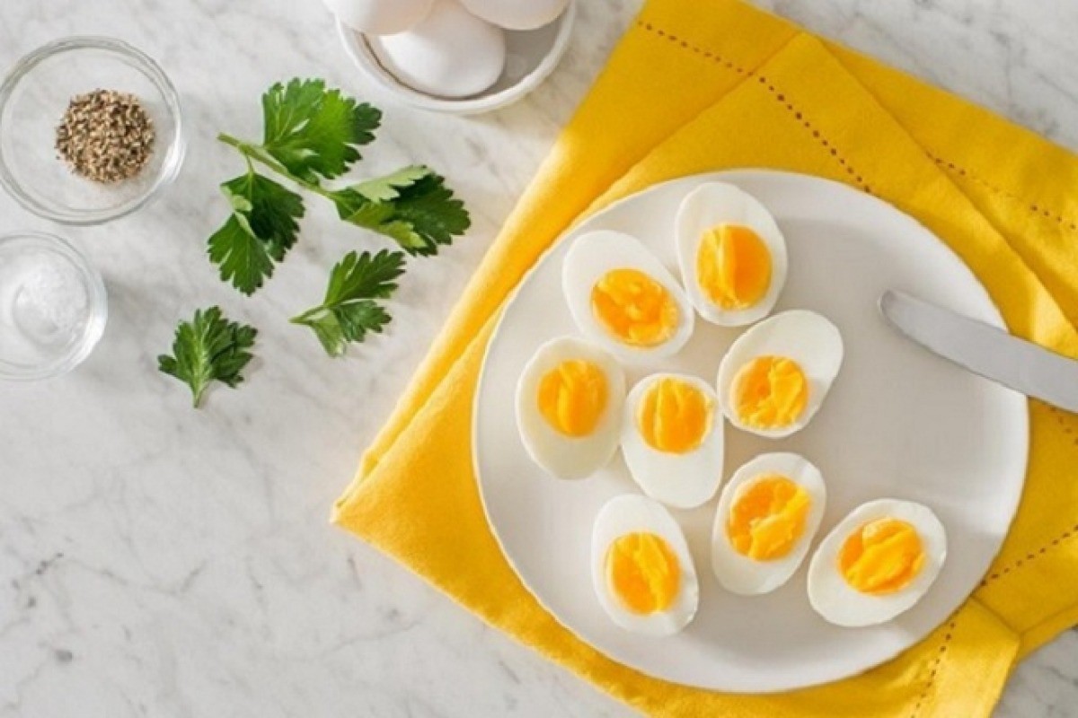 Ăn trứng vào buổi sáng