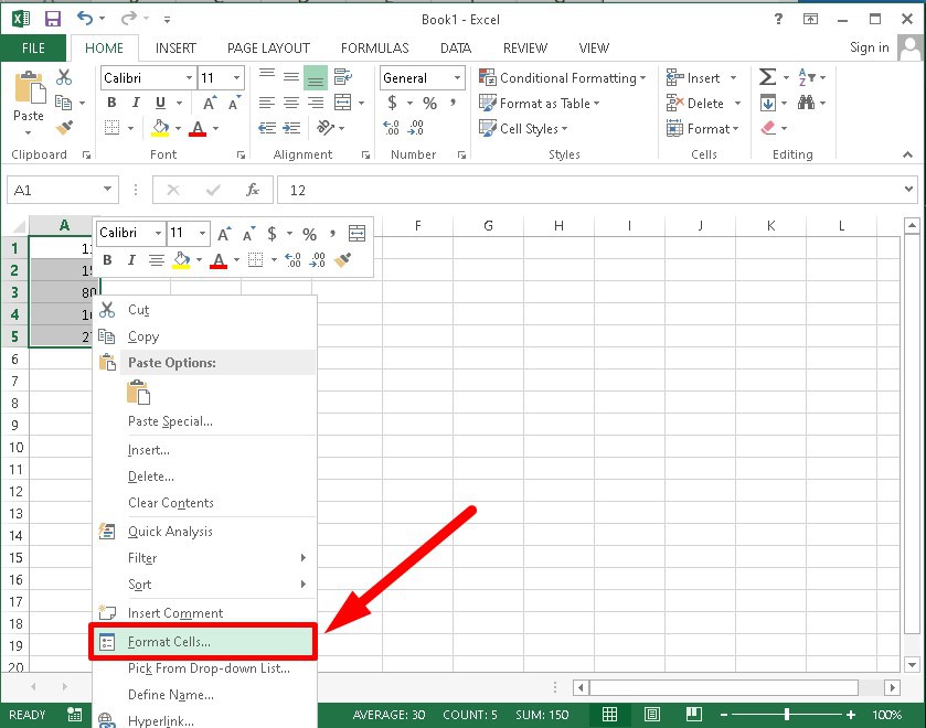 Định dạng số trong Excel - Hình 2