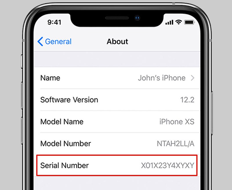 Check serial iphone chuẩn xác - Phân biệt iphone chính hãng-3