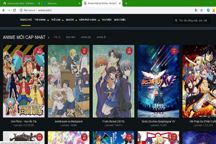 animevsub.tv - Nền tảng xem phim Anime cực hấp dẫn