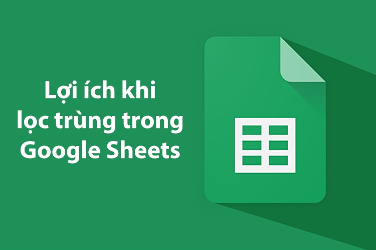 How to filter duplicates in Google Sheets (Figure 1)