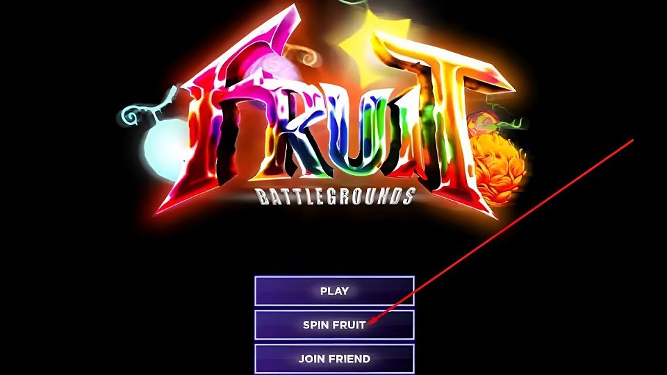 Hướng dẫn nhập code fruit battlegrounds bước 1