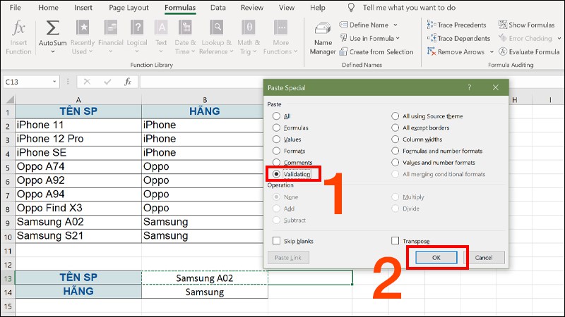 Bật mí cách tạo Drop List trong Excel cực dễ mà dân văn phòng nào cũng nên biết 12