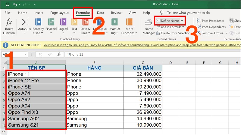Bật mí cách tạo Drop List trong Excel cực dễ mà dân văn phòng nào cũng nên biết 5