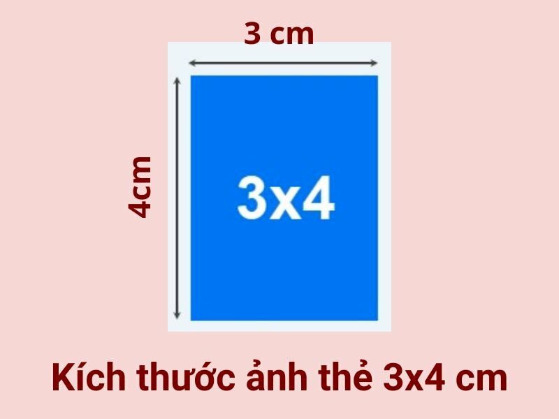 kích thước ảnh 3x4