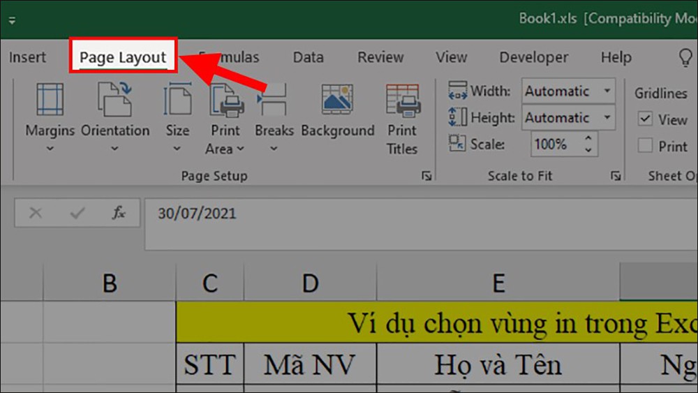 Cách in 1 vùng chọn trong Excel đơn giản, nhanh chóng mà bạn không nên bỏ qua
