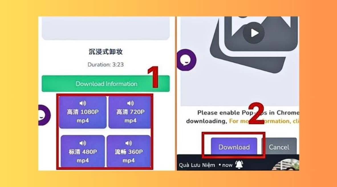 Tải video Weibo cực dễ, cực nhanh về điện thoại, máy tính mà không dính logo