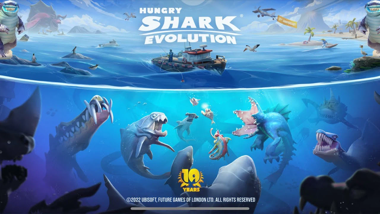 Tải Hungry Shark Evolution, bạn sẽ nhập vai cá mập săn mồi và trở thành kẻ khủng bố của đại dương