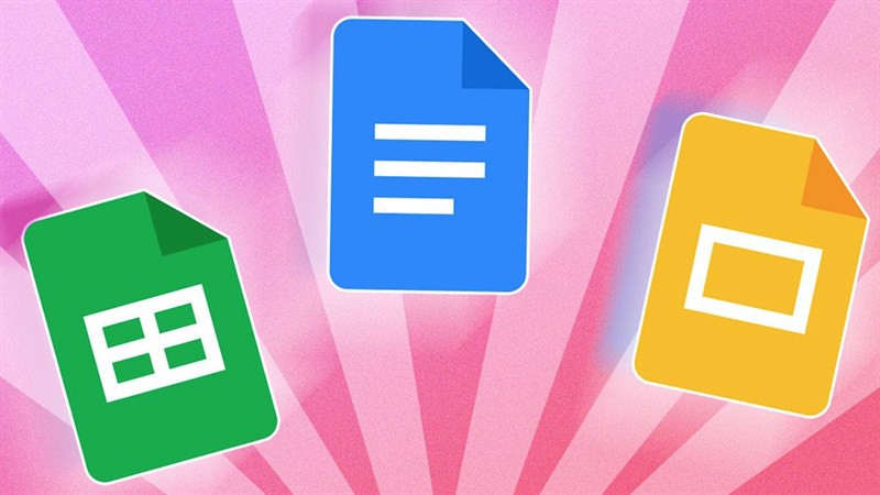 Các công cụ chính của Google Workspace - Google Docs, Google Sheets và Google Slides
