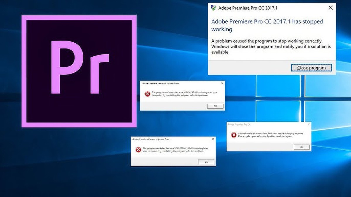 lỗi Adobe Premiere Pro CC has stopped working - hình 2