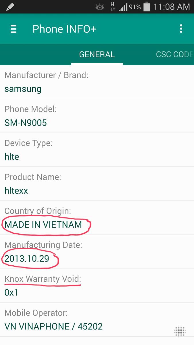  Hướng dẫn cách kiểm tra xuất xứ điện thoại Samsung