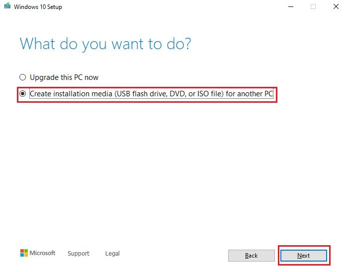 Hướng dẫn tải Windows 10 Microsoft 3 gốc