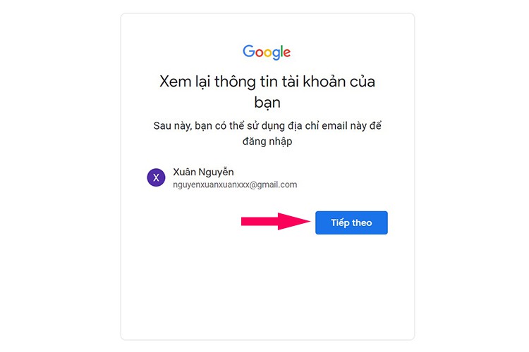 Hướng dẫn chi tiết cách tạo Gmail (hình 8)