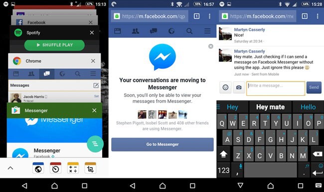 Hướng dẫn sử dụng phiên bản Facebook không cần Messenger