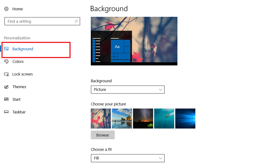 Hướng dẫn thay đổi màn hình máy tính Windows 10 đơn giản 11