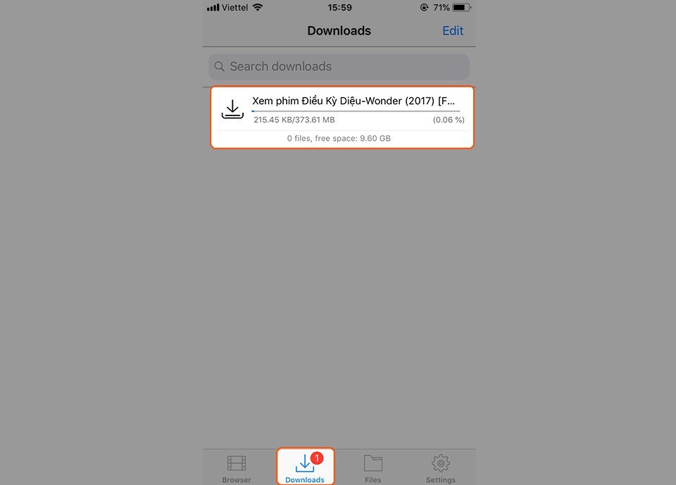 Thủ thuật tải phim/video để xem offline trên iPhone (Ảnh 5)