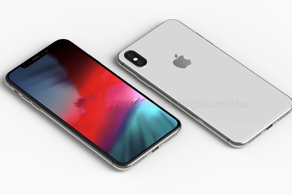 Lộ ảnh render rõ nét của iPhone X Plus và iPhone 6.1 inch (ảnh 3)