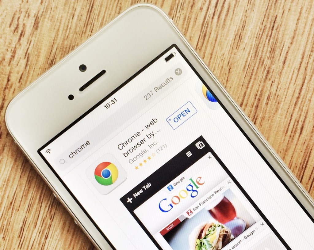 Giao diện mới của trình duyệt Chrome trên iOS sẽ giúp bạn thao tác dễ dàng hơn.