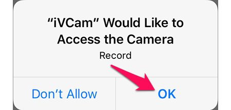 dùng iphone làm webcam cho pc
