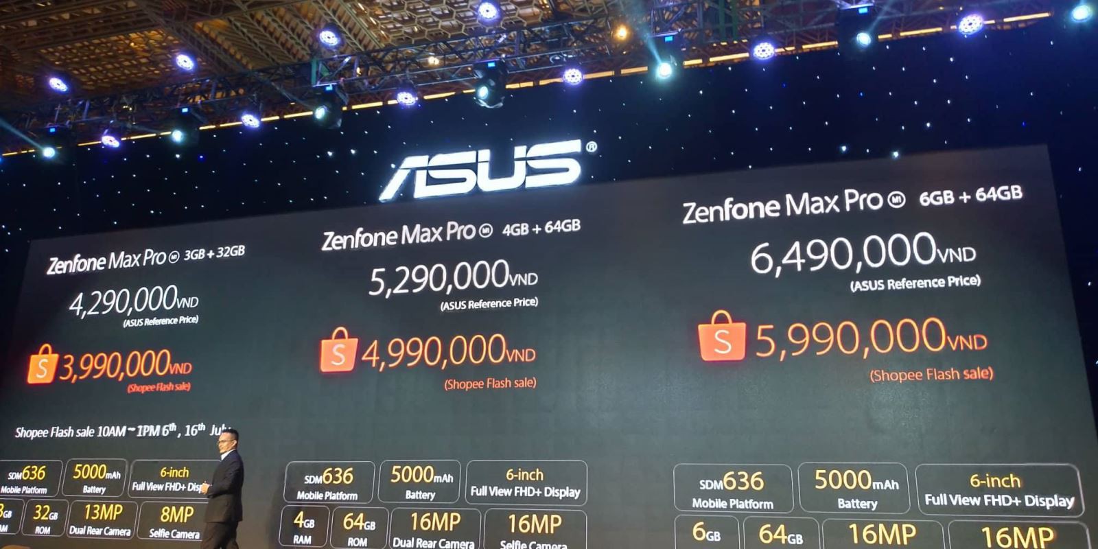 Asus Zenfone Max Pro M1 chính thức ra mắt