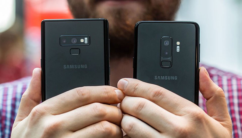 Samsung Galaxy Note 9 vs Galaxy S9+