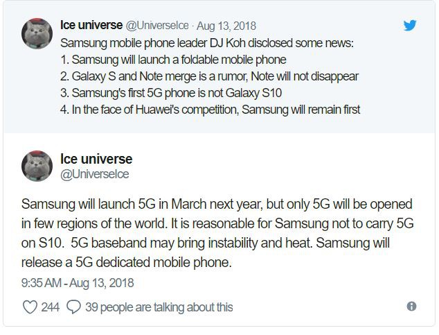 Sau tất cả, Galaxy S10 có thể sẽ không hỗ trợ kết nối 5G 1