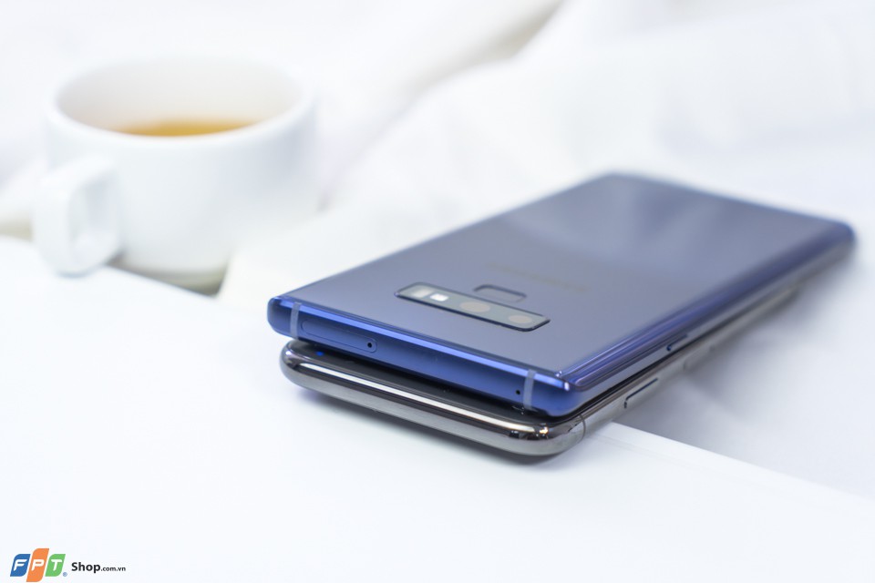 Galaxy Note 9 đọ sắc cùng iPhone X: Song long tranh đấu