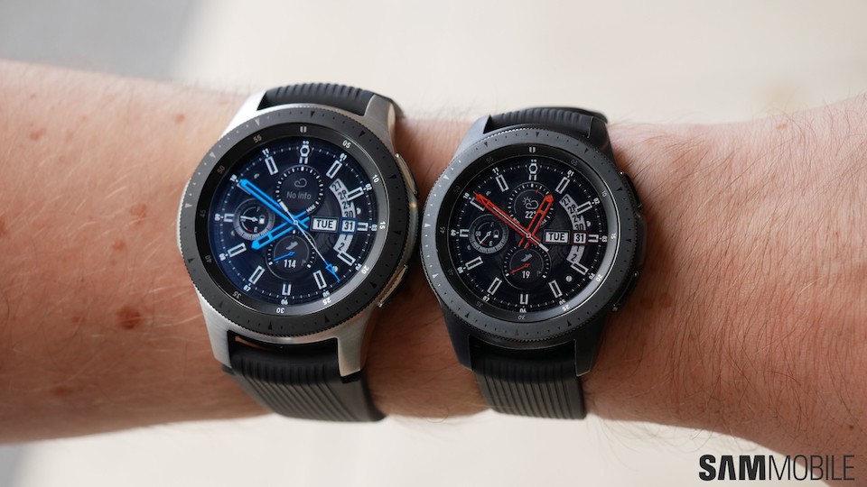 Đồng hồ thông minh Galaxy Watch mới được Samsung ra mắt.