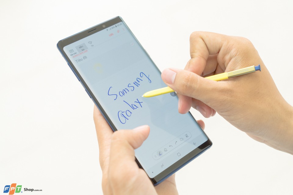 Trải nghiệm S Pen Galaxy Note 9 03