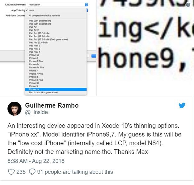 Apple sử dụng cách gọi iPhone xx để che giấu tên gọi iPhone mới 23