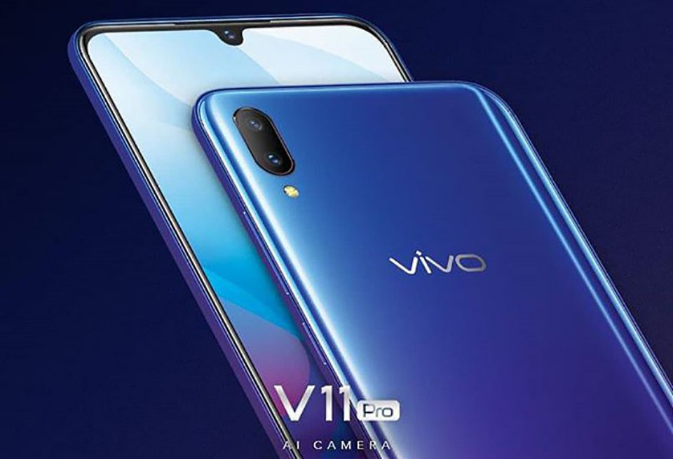 Ảnh teaser chính thức của Vivo V11 Pro