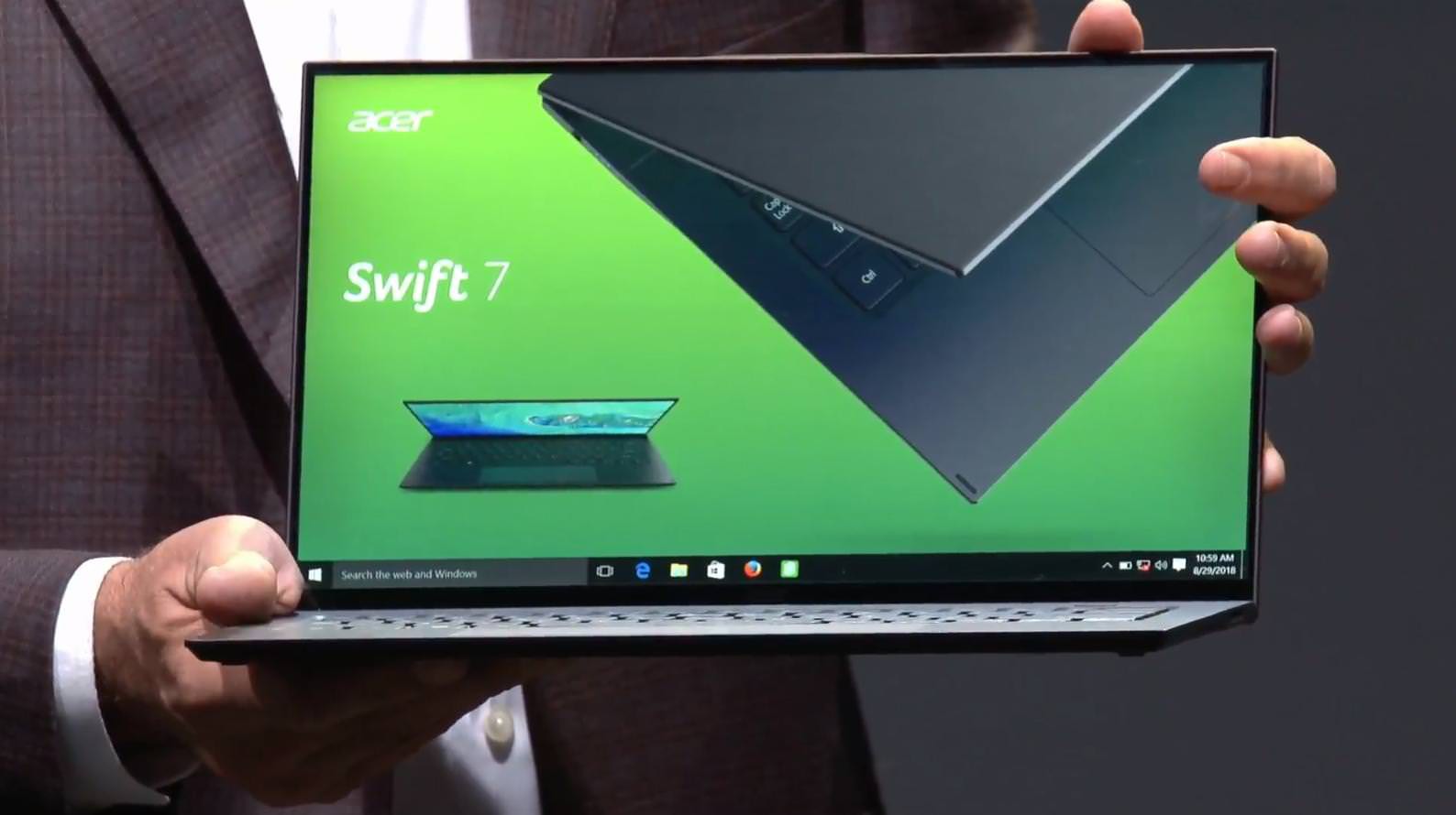 Acer ra mắt chiếc laptop mỏng nhất thế giới 2