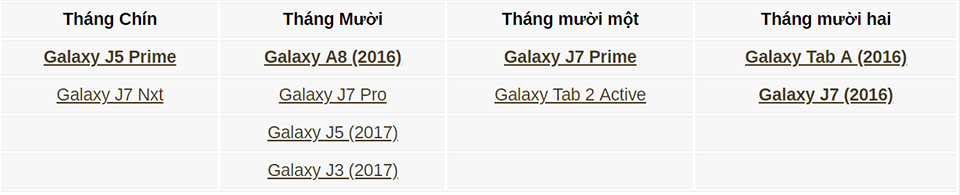 Galaxy J7 (2016) sắp được lên đời Android Oreo (ảnh 1)
