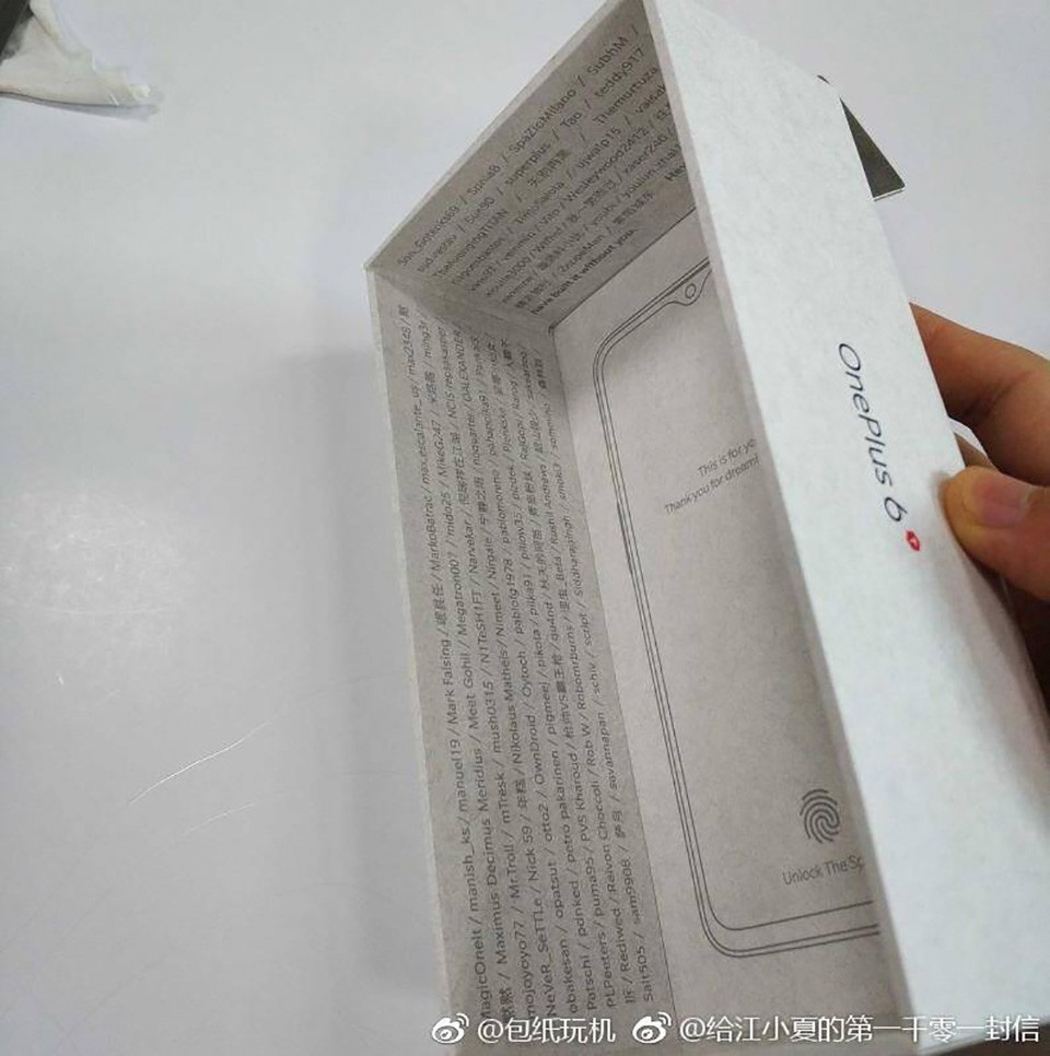 Rò rỉ vỏ hộp OnePlus 6T (ảnh 5)