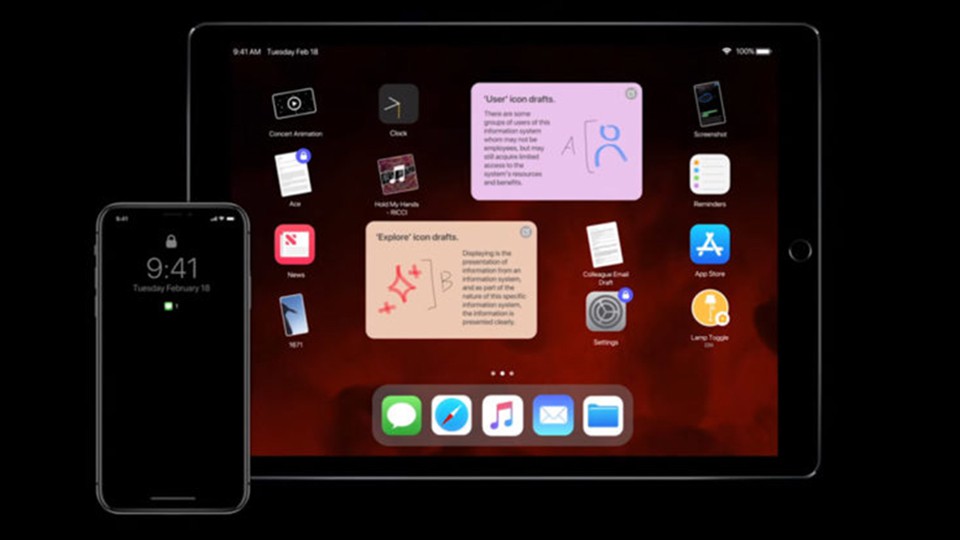 Ý tưởng iOS 13 tuyệt đẹp với giao diện Dark Mode và màn hình Always On 1