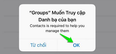 Cách xóa danh bạ trên iPhone bằng ứng dụng Groups 6