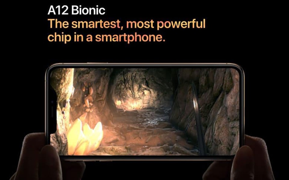 Chip Apple A12 Bionic có hiệu năng ấn tượng
