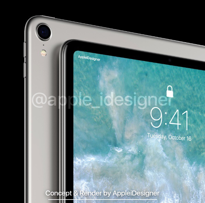 Ngắm iPad Pro 2018 đẹp khó cưỡng trong concept mới 3