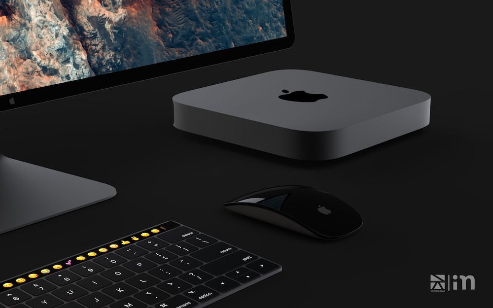 Cùng ngắm nhìn concept Mac Mini Pro đẹp long lanh 2